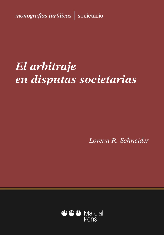 El arbitraje en disputas societarias